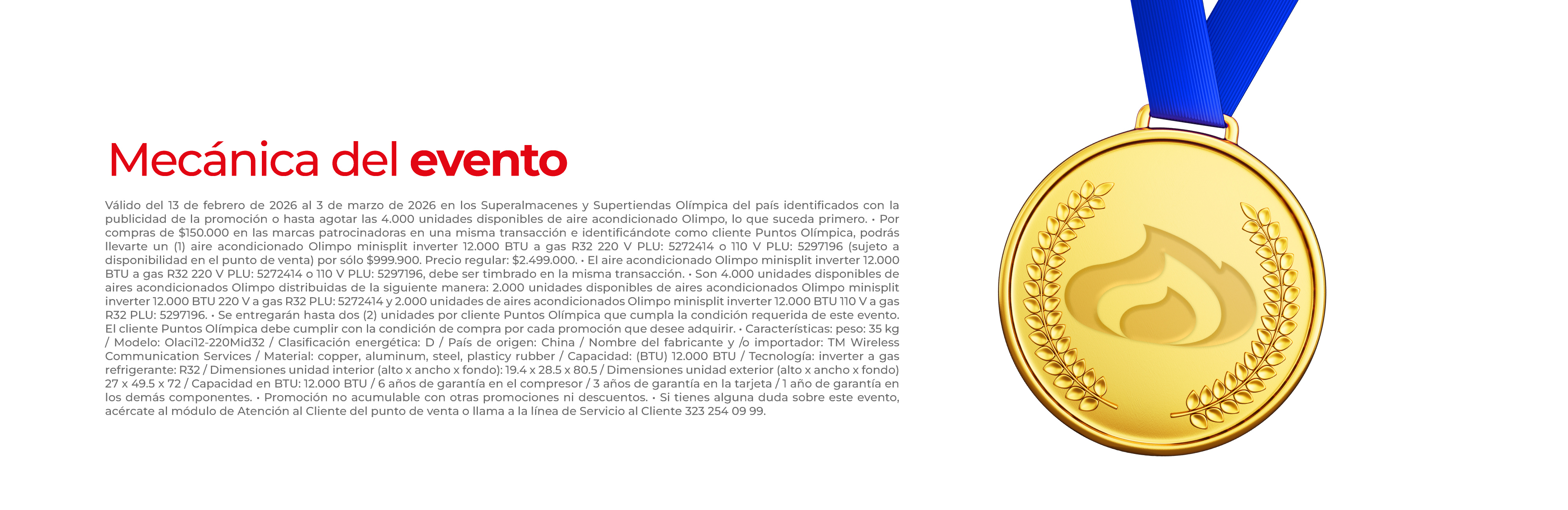 Mecánica del evento